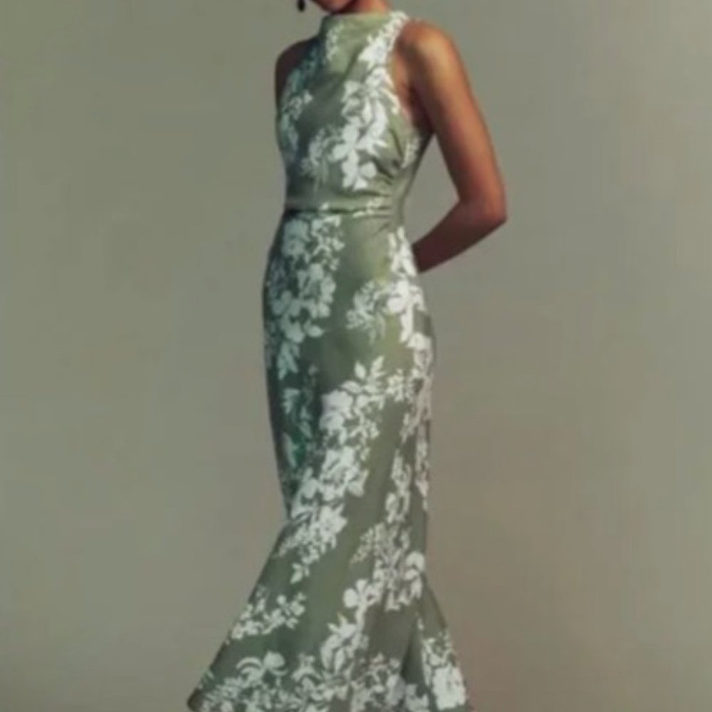 Reformation Casette Linen Dress - Willow